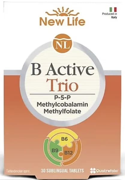 New Life B Active Trio 30 Таблеток 2 штуки
