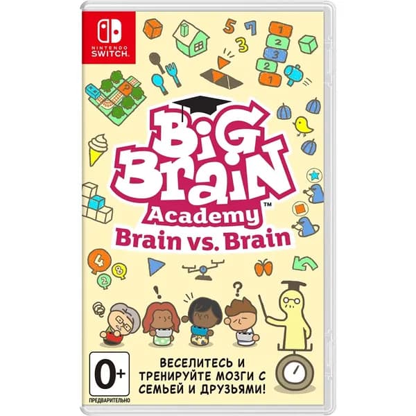 Игра Big Brain Academy Brain vs. Brain (Nintendo Switch, Русская версия)