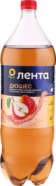 Напиток ЛЕНТА Дюшес сильногазированный, 2л