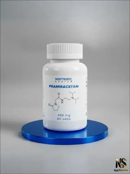 Прамирацетам Pramiracetam 400 мг 90 капсул Nootropic Source