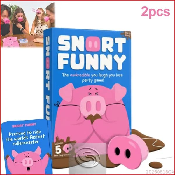 Игра You Laugh You Lose : свиные морды и задания (2 носа)