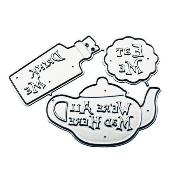 Чайник Трафарет для Скрапбукинга