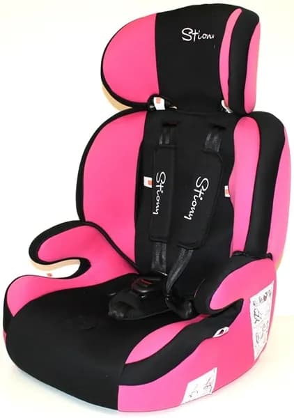 Автокресло Stiony 515 ЦИВИ (розовый) без вкладыша
