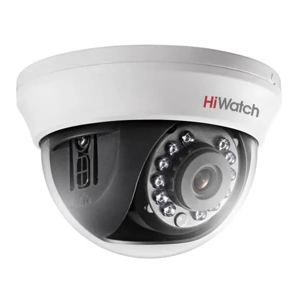 Камера видеонаблюдения Hiwatch DS-T591(C) (2.8mm), внутренняя, HD-TVI, 5 Мп