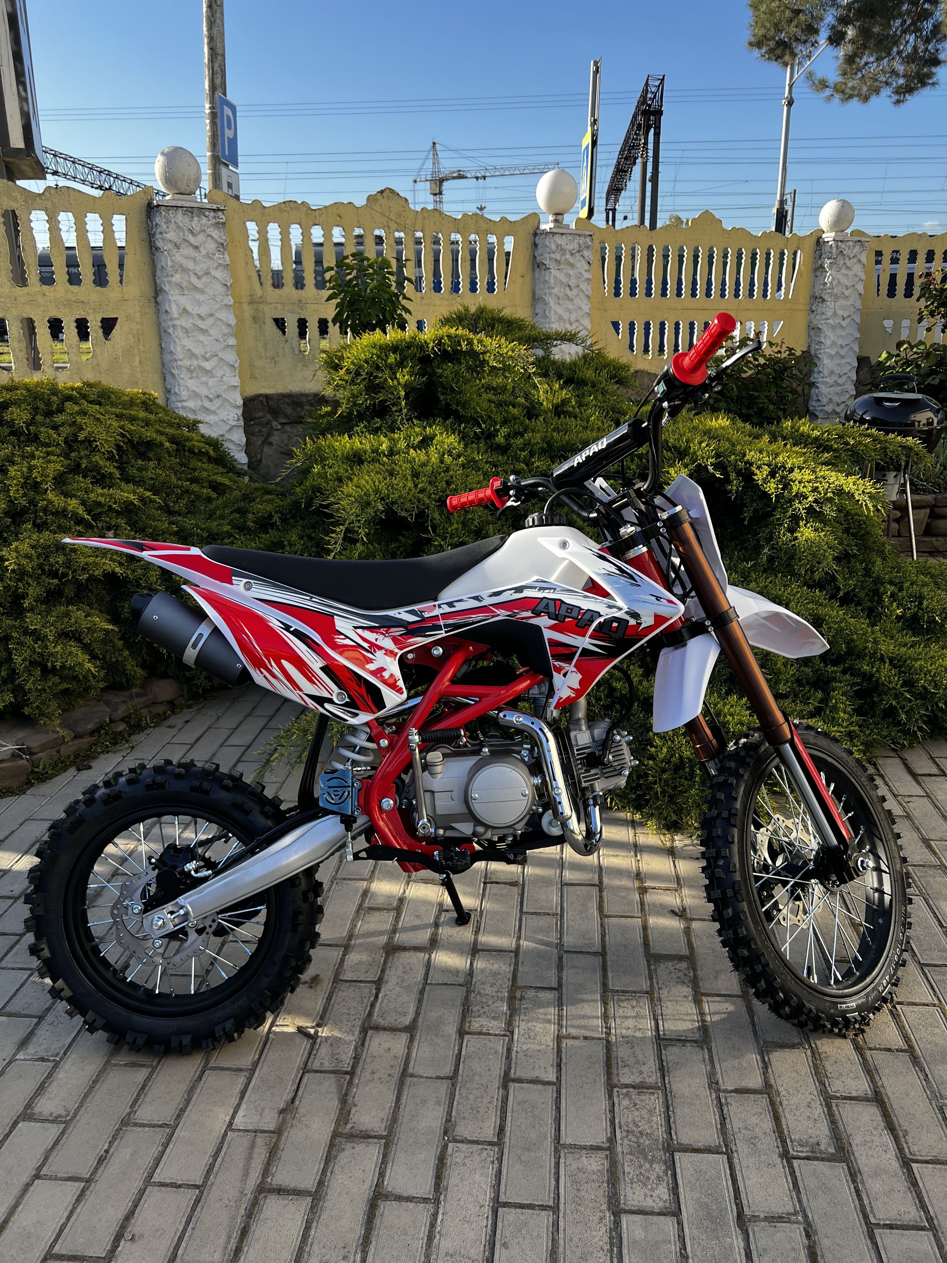 Питбайк EX-MOTO APAQ 125 PRO 17/14