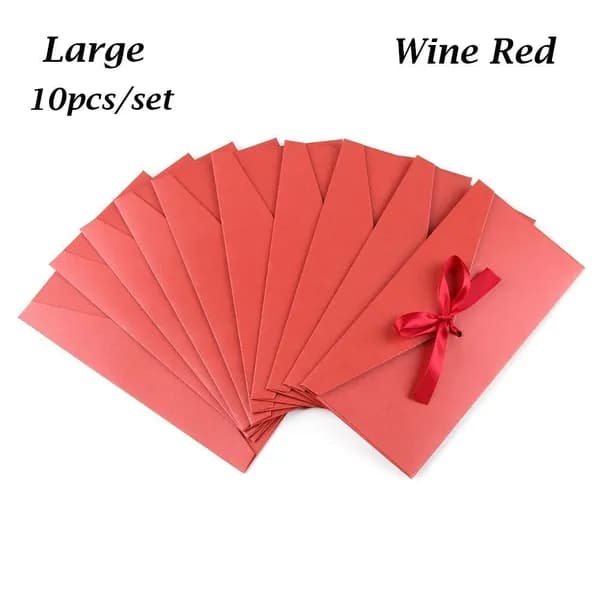 10 Pcs/ Set Конверт