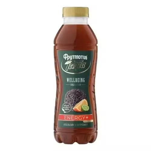 Холодный чай Фрутмотив Wellbeing Черный со вкусом апельсина и бергамота 500 г