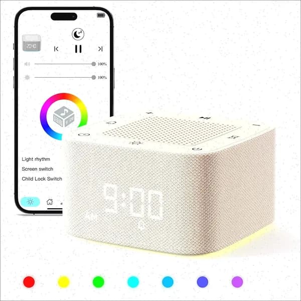 Умная колонка для сна ребенка с Bluetooth и подсветкой