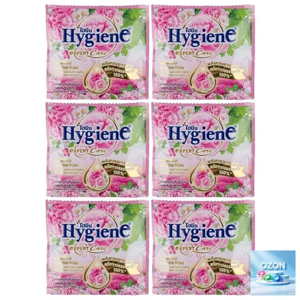 Hygiene Тайский парфюмированный кондиционер для белья Рассветный поцелуй, набор 6 шт по 20 мл