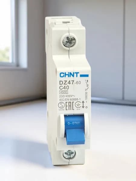 CHINT Авт. выкл.DZ47-60 1P 40A 4.5KA х-ка C