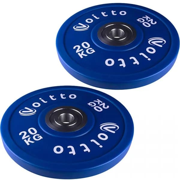 Набор CPU бамперных дисков Voitto V-406 20 кг (2 шт) - d51