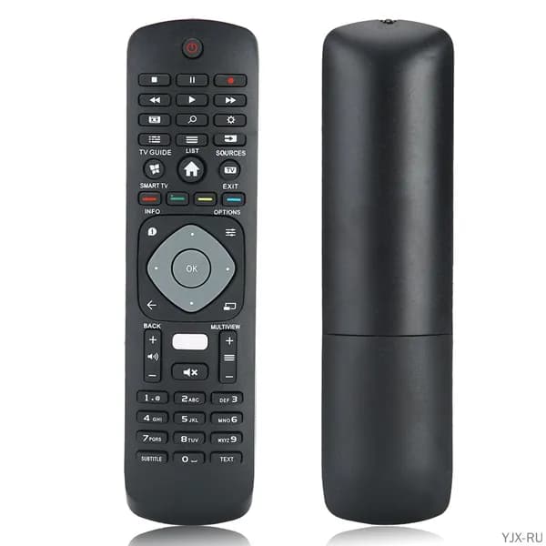 Пульт для телевизоров Philips: эргономичная замена HOF16H303GPD24, идеальная замена утерянного пульта, универсальный пульт с дальностью действия 10 метров