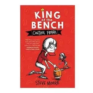 King of the Bench: Control Freak Стив Мур, детская графическая повесть про американский футбол, английское издание