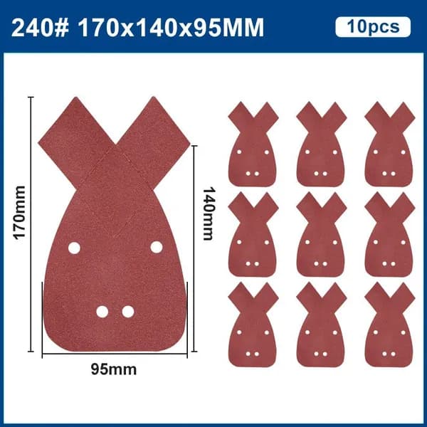 CMCP Лист шлифовальный, шкурка 95; P240