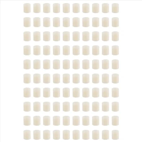 Нейлоновые стойки для печатных плат 7mm x 3.2mm x 8mm. Держатель/разделитель "LED PCB", набор 100 шт.