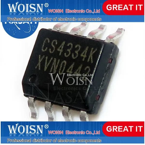 5шт CS4334KSZ CS4334-KSZ CS4334 SOP-8 наличный товар