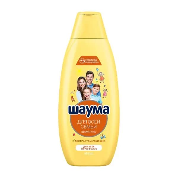 Шампунь для волос Шаума для всей семьи для всех типов волос 650мл
