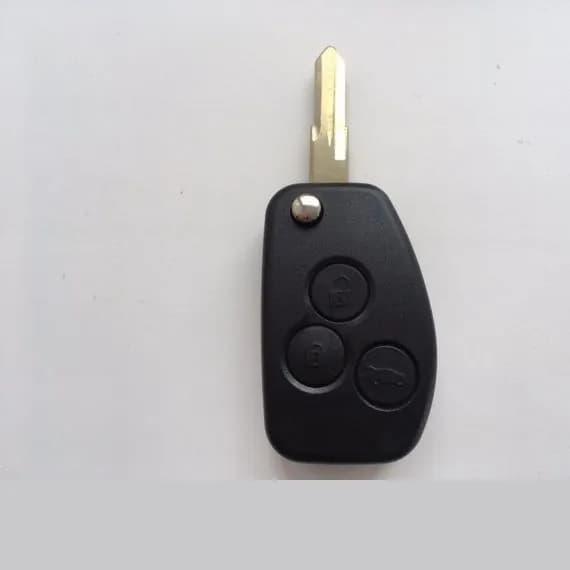 Корпус выкидного ключа для Renault, Nissan, Lada Largus. Выкидной ключ на три кнопки