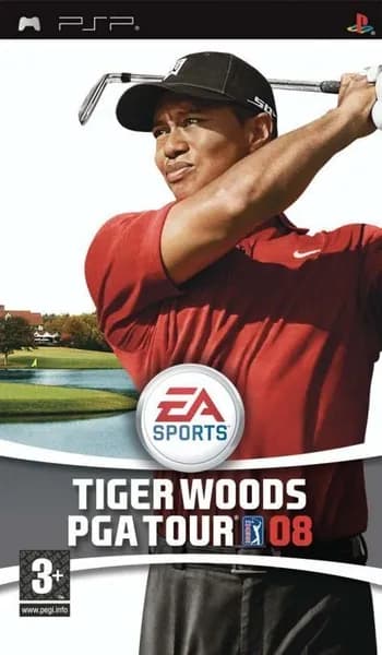 Игра Tiger Woods PGA Tour 08 PSP Диск на PS Portable