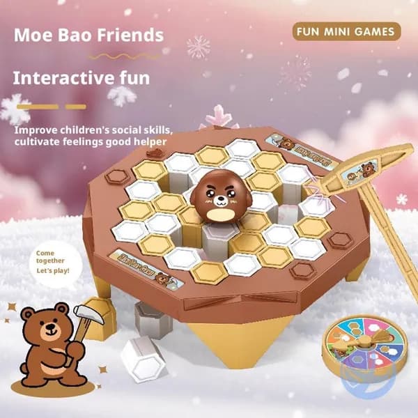 Эксклюзивная игра для семьи с ледокольной игрушкой, идеальный детский подарок