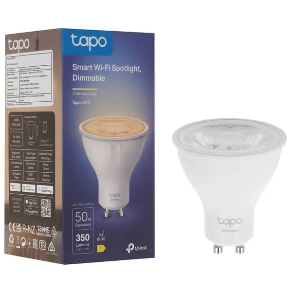 Tp-Link Tapo L610 Умная диммируемая WiFi спот-лампа