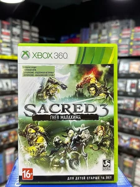 Игра Sacred 3: Гнев Малахима (Xbox 360) (Box)