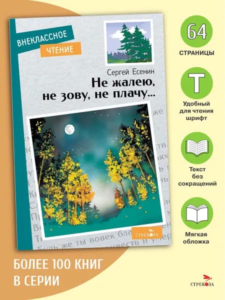 Не жалею, не зову, не плачу . Внеклассное чтение | Есенин Сергей Александрович