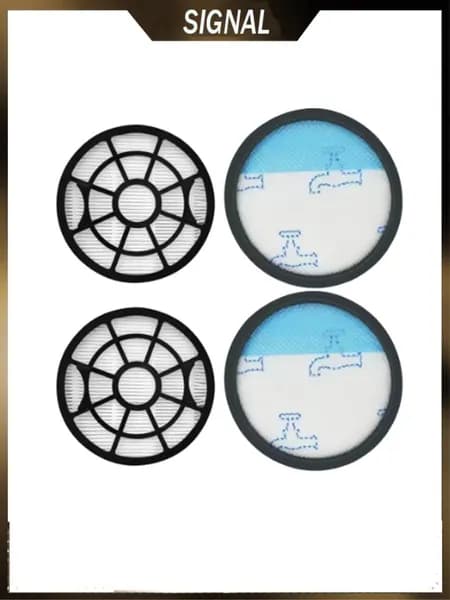 Фильтр hepa для пылесоса rowenta swift power cyclonic ro2910/ro2913/ro2915, ro2932/ro2933/ro2957/ro2981, номер детали zr904301, комплект 2 шт.