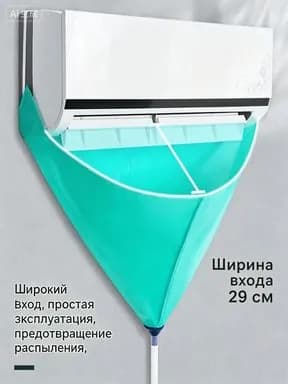 Защитное покрытие для мойки внутреннего блока кондиционера
