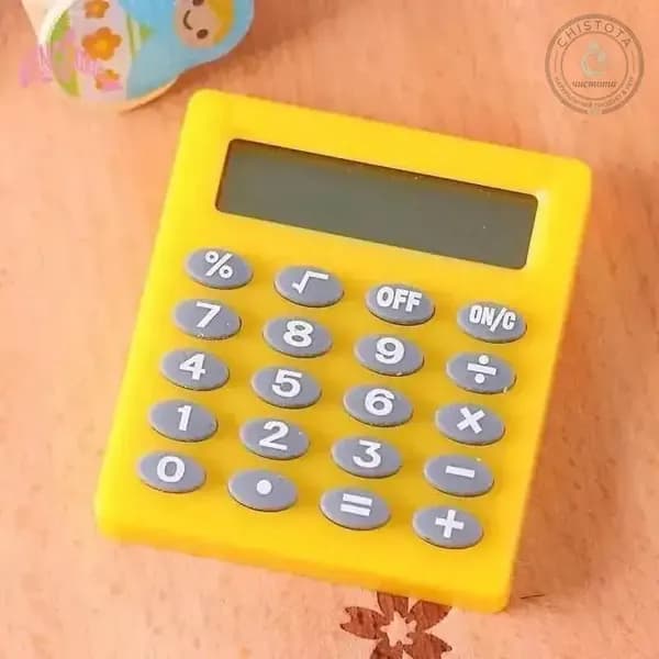 Карманный калькулятор Silent Pocket Portable FENGMING
