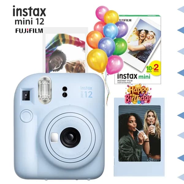 Подарочный набор - Камера Instax mini 12 рамка 20 картриджей - день святого валентина