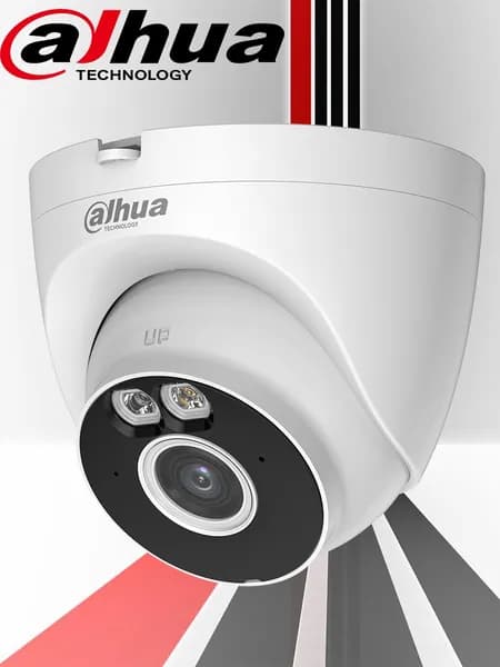 Dahua DH-IPC-T2AP-LED-0280B. Уличная купольная 2 Мп IP-видеокамера с и Wi-Fi. LED подсветка 30 м, встроенный микрофон, слот под MicroSD. Товар уцененный