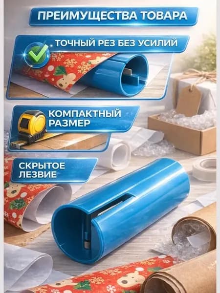 Нож-резак для подарков и крафта