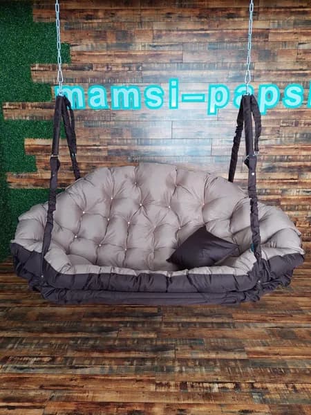 Mamsi-Papsi Садовый диван Текстиль, Металл, 180х125х30 см