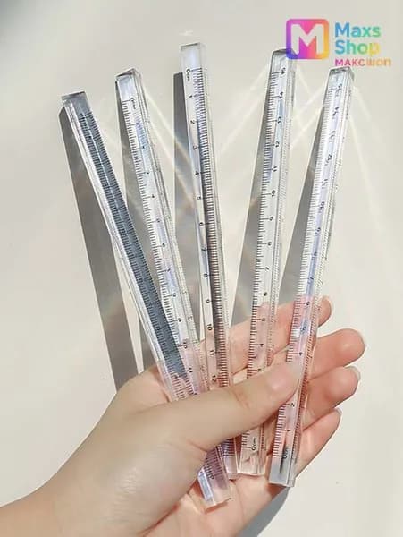 15cm / 20cm Треугольник для студентов Прозрачная линейка