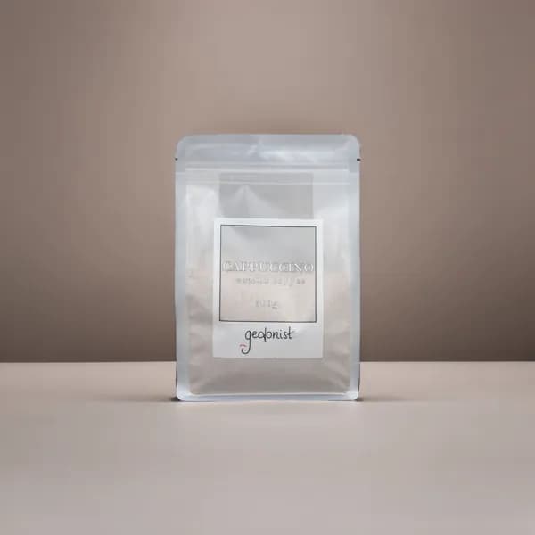 Растворимый кофейный напиток Gedonist Cappuccino Vanilla/Ванильный Капучино 3 в 1, 500г