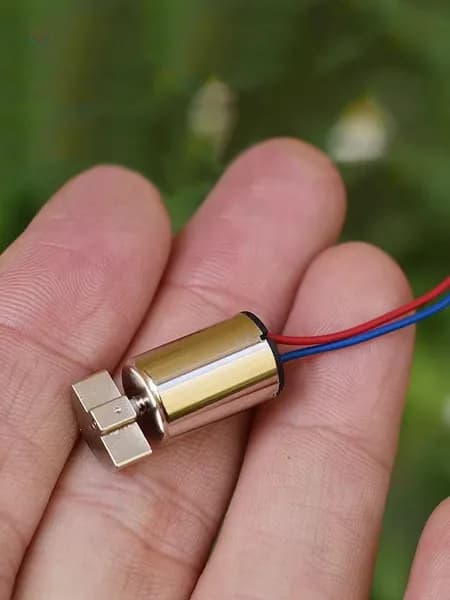 Мини вибромотор без сердечника 10x15 мм для DIY-проектов, трубный фитинг и индустриальные системы, низковольтный 1,5-3,7 В