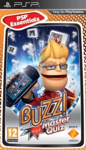 Игра Buzz! Master Quiz Essentials PSP Диск на PS Portable