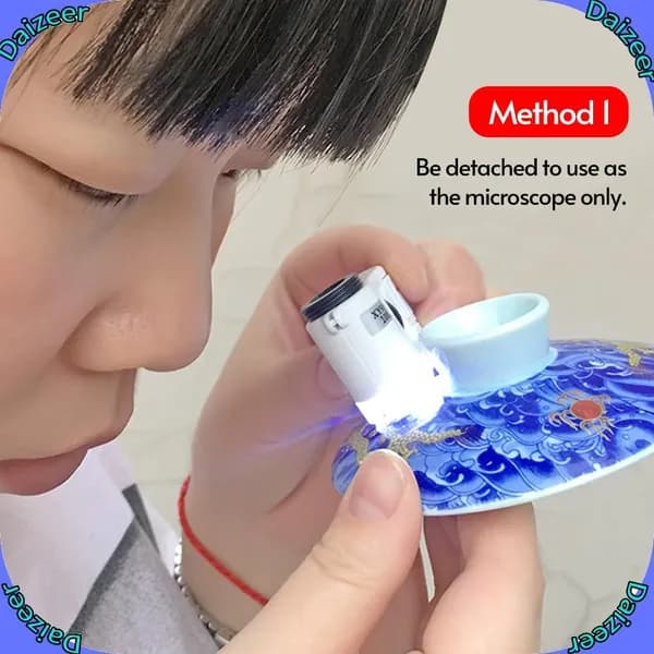 Микроскоп с зажимом для телефона