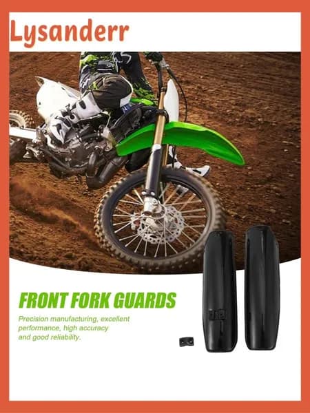 Передний вилочный защитный чехол Pit Dirt Bike, 1 пара, подходит для 90cc/125cc/140cc/160cc, универсальный мотокросс.