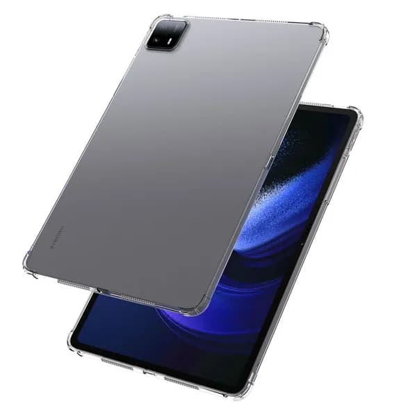 Прозрачный чехол для Xiaomi Pad 6/6Pro 11 дюймов с антиударным аэроамбушюром,силиконовая мягкая TPU-оболочка для планшетов.Совместимость: Mi Pad 6/6 Pro 11дюйма