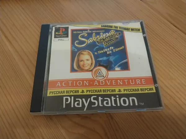 Игра игра Sabrina the Teenage Witch: A Twitch in Time (PlayStation