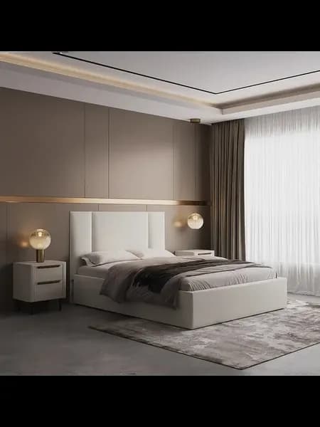 Кровать 160х200 двуспальная с механизмом и бельевым настилом
