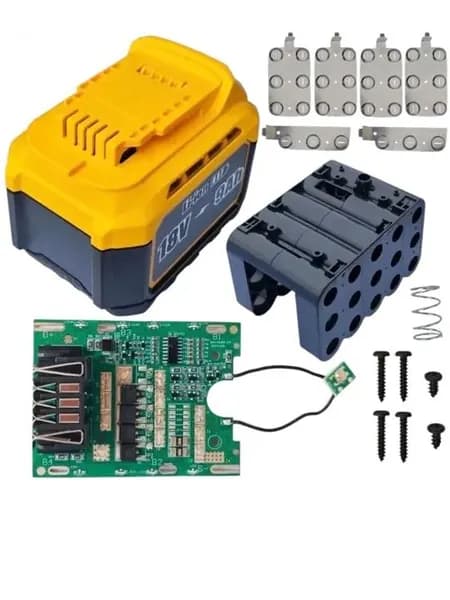 Корпус для самостоятельной сборки аккумулятора Dewalt 18v 9a 15*18650