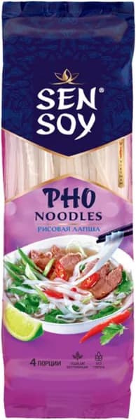 Лапша Sen Soy Fo-Kho рисовая 200г
