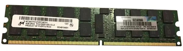 HP Оперативная память DDR2, 667 МГц, 1 x (657899-001)