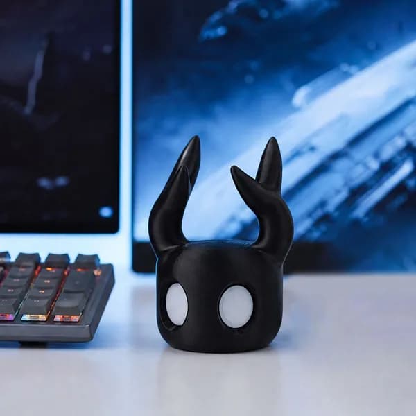 Стойка для геймпада в стиле Hollow Knight из PLA черного цвета