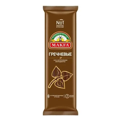 Макаронные изделия Makfa Спагетти гречневые 500 г (1 шт)