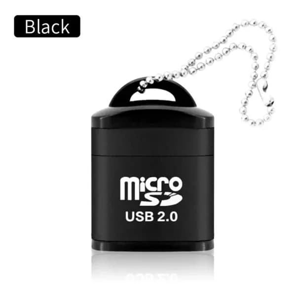 Мини-USB-кардридер для карт памяти Micro SD/TF Высокоскоростной адаптер USB 2.0 для ПК и ноутбука