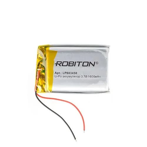 Robiton Батарея-аккумулятор, 3,7 В, 1600 мАч, 1 шт